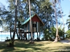 Cooles Baumhaus am Stand